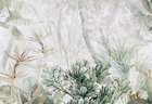 Paradise - Sage Green - Tapeta Z Roślinami I Kwiatami Strelicji (3)