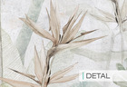 Paradise - Sage Green - Tapeta Z Roślinami I Kwiatami Strelicji (4)