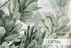 Paradise - Sage Green - Tapeta Z Roślinami I Kwiatami Strelicji (5)